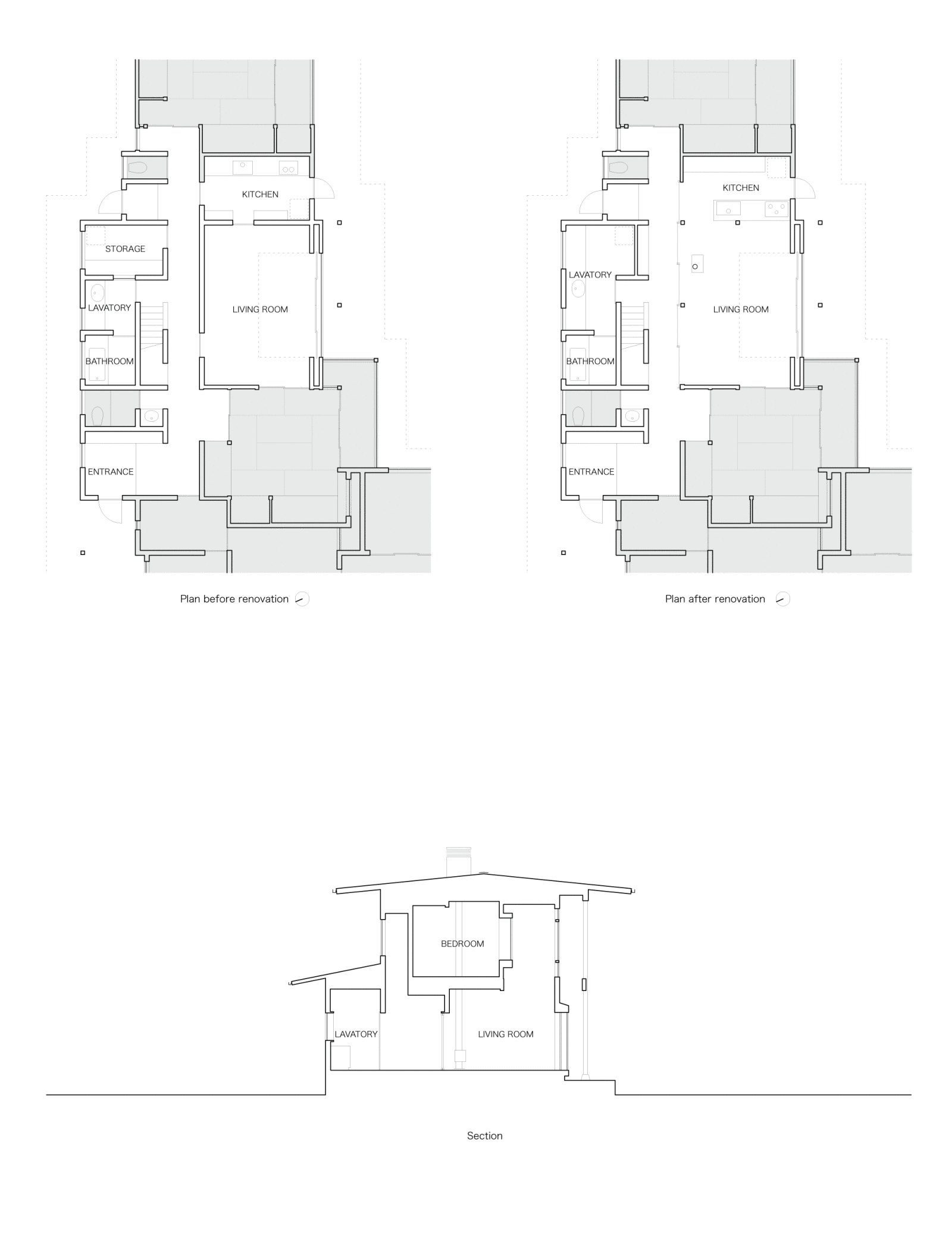 O邸／図面(背景有)